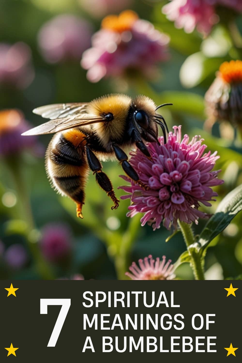 Spiritual meaning of a bumblebee