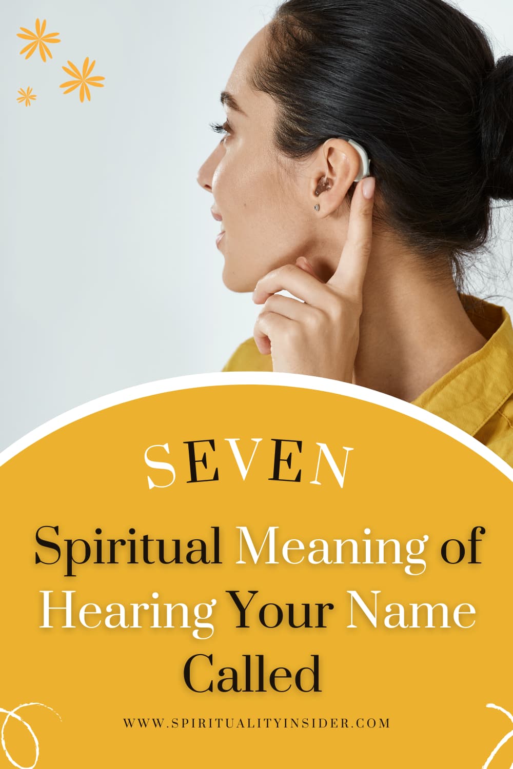 spiritual meaning of hearing your name called while sleeping