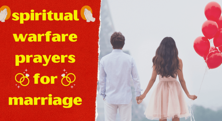 spiritual warfare prayers for marriage