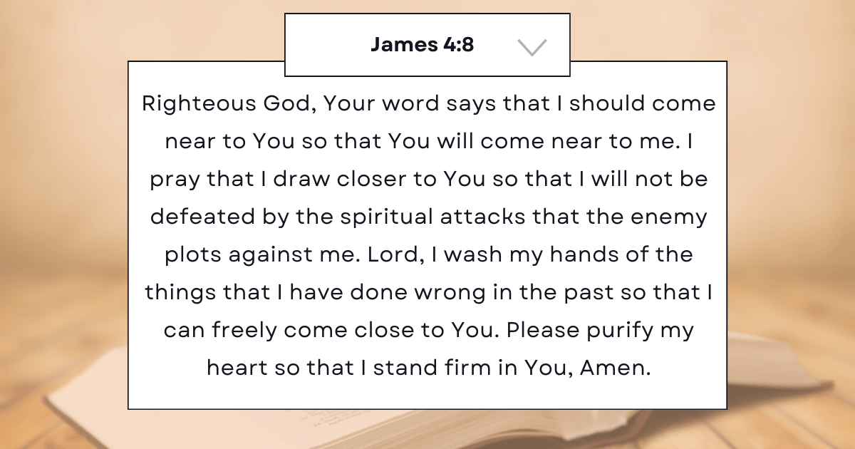 James 4:8