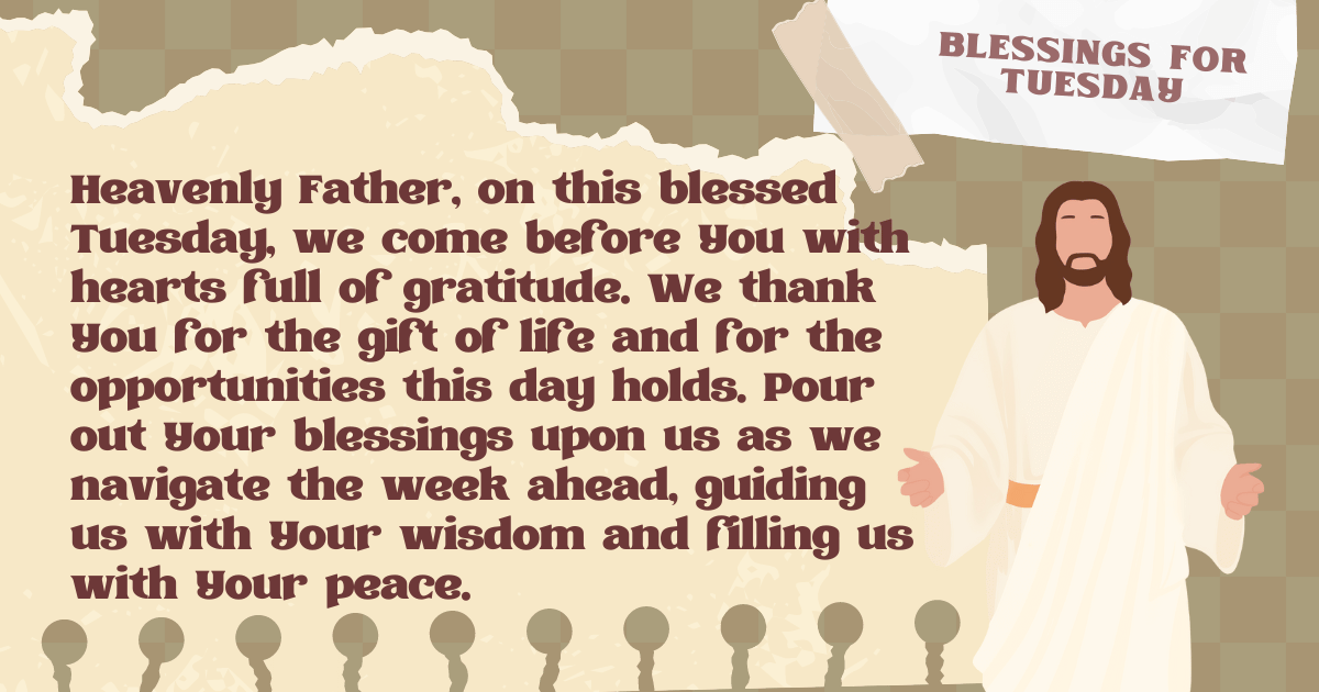 Morning Tuesday prayer 12