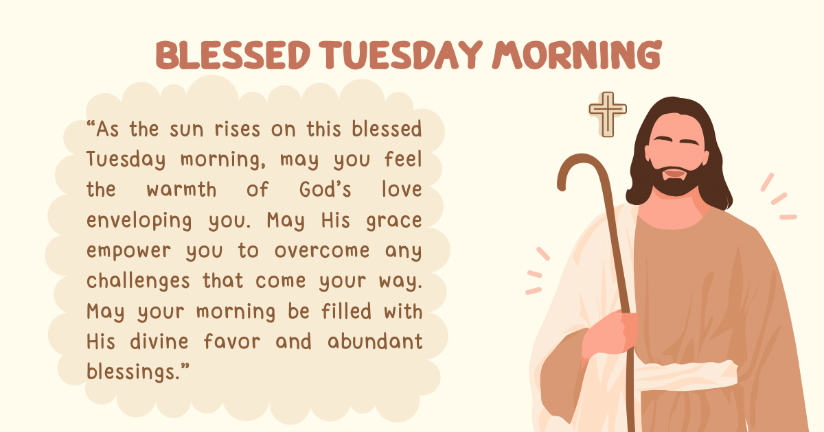Tuesday prayers and blessings 14