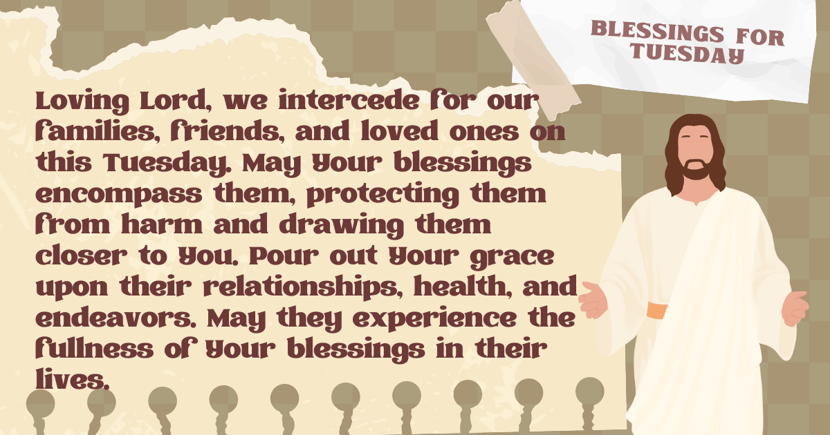 Morning Tuesday prayer 17