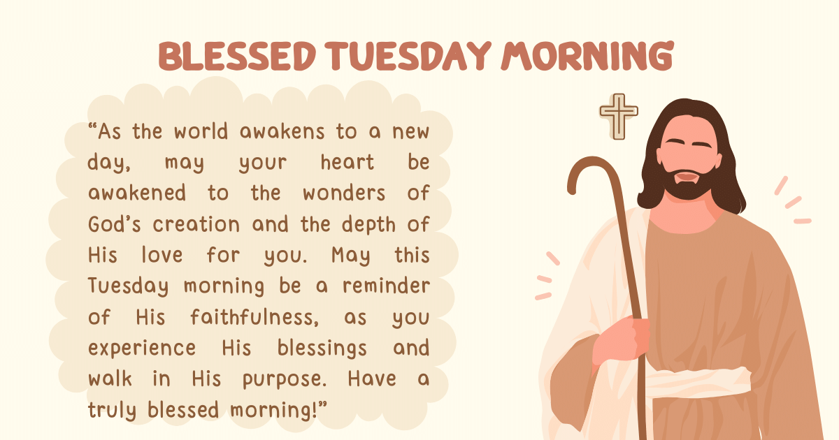 Tuesday prayers and blessings 17