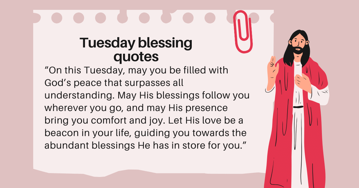 Tuesday prayer and blessings 18