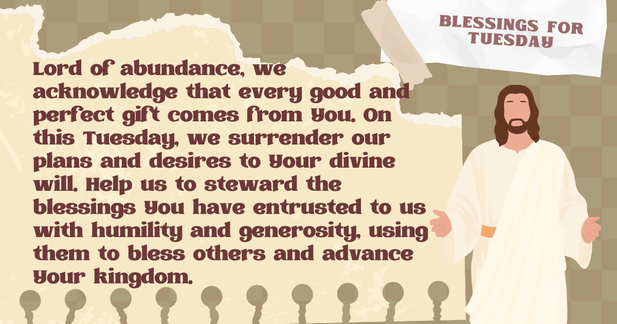 Morning Tuesday prayer 19
