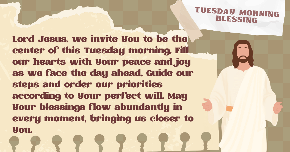Morning Tuesday prayer 23