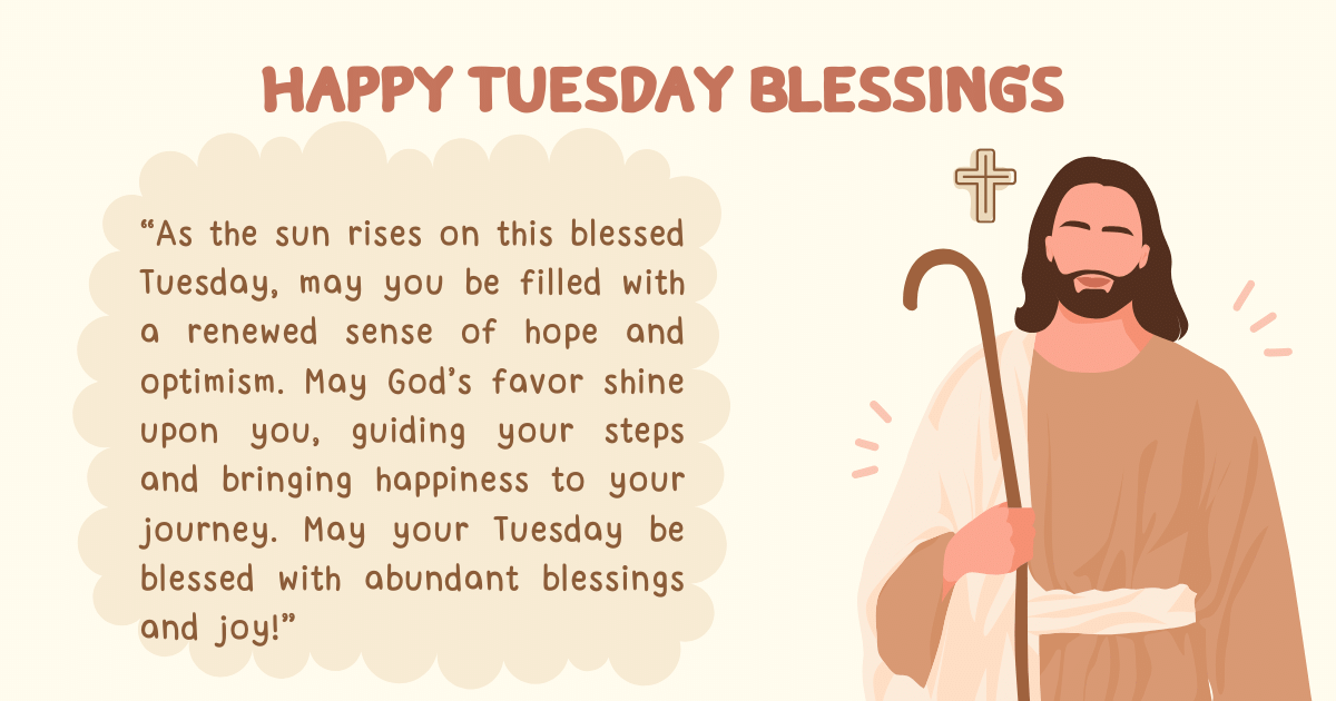 Tuesday prayers and blessings 23