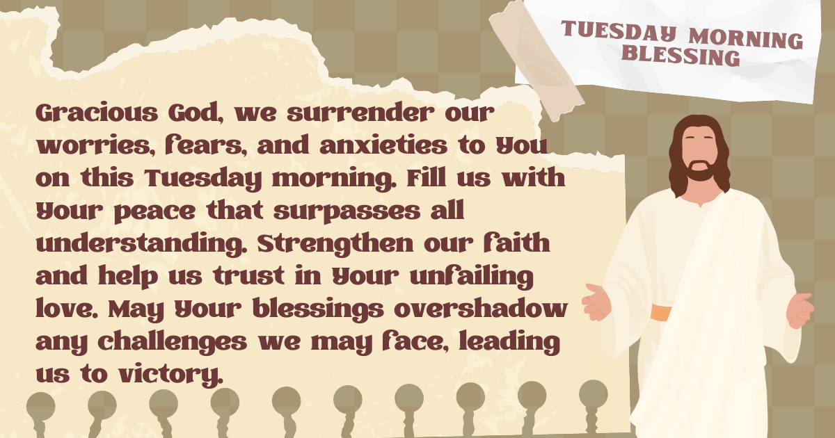 Morning Tuesday prayer 25
