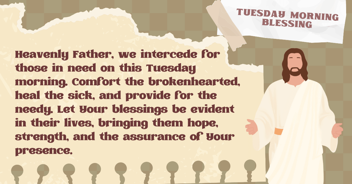 Morning Tuesday prayer 28