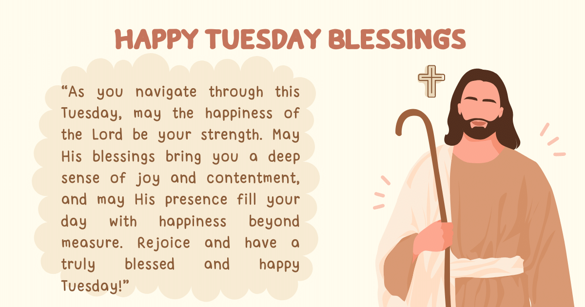 Tuesday prayers and blessings 31