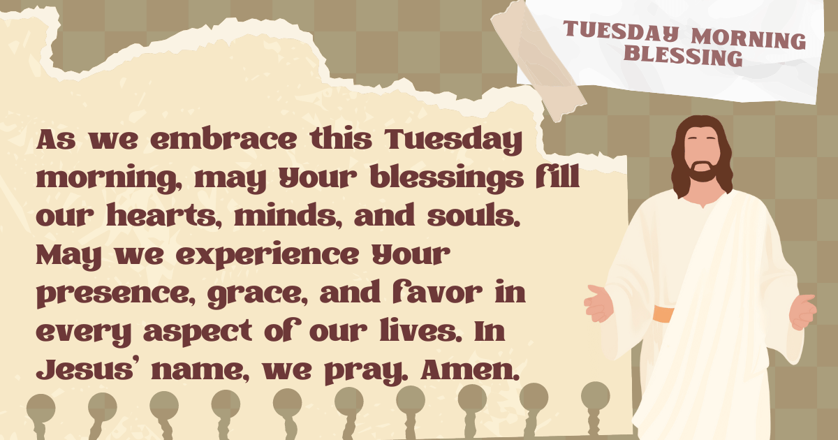 Morning Tuesday prayer 31