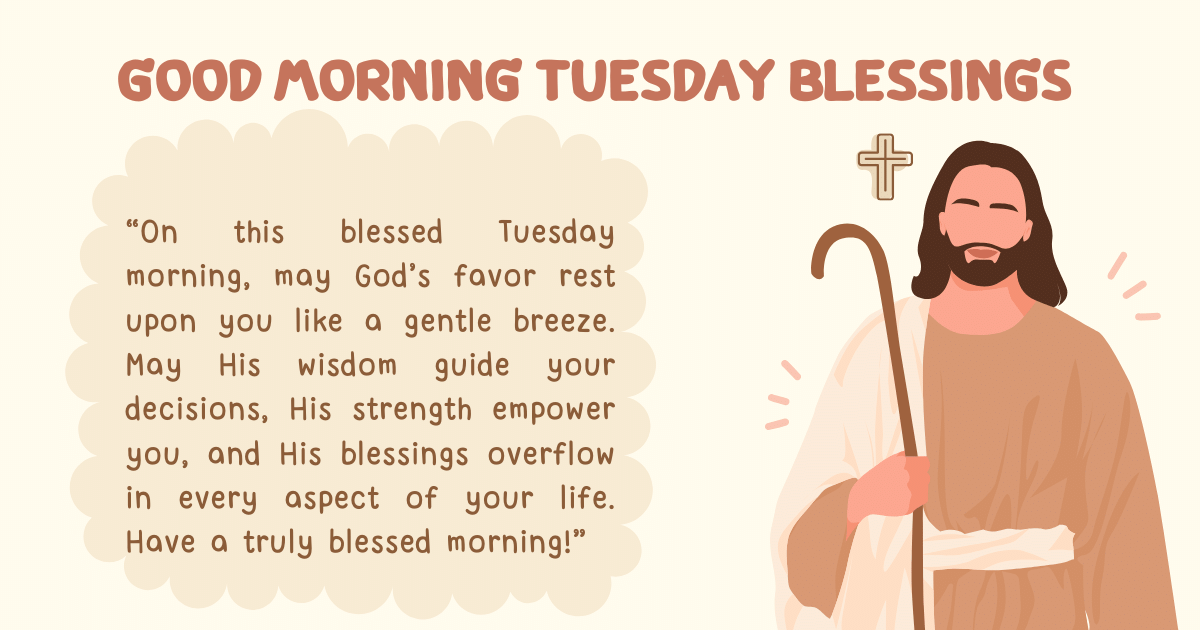 Tuesday prayers and blessings 5
