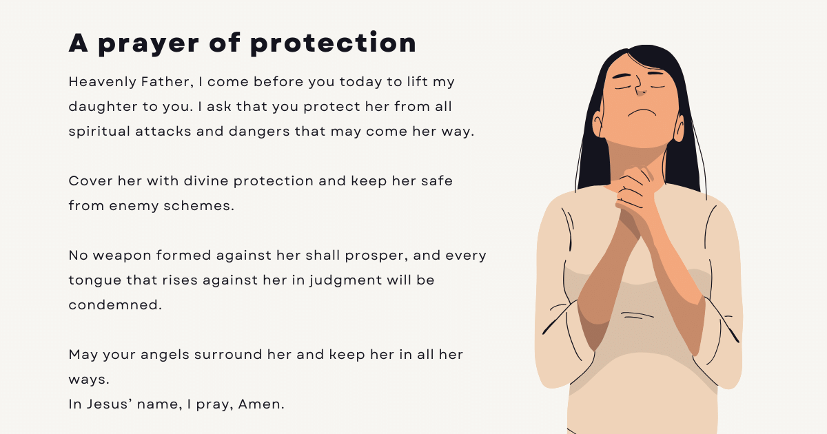 A prayer of protection 