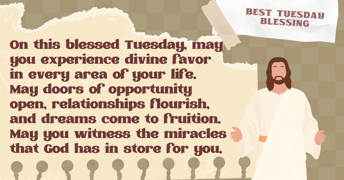 Morning Tuesday prayer 6