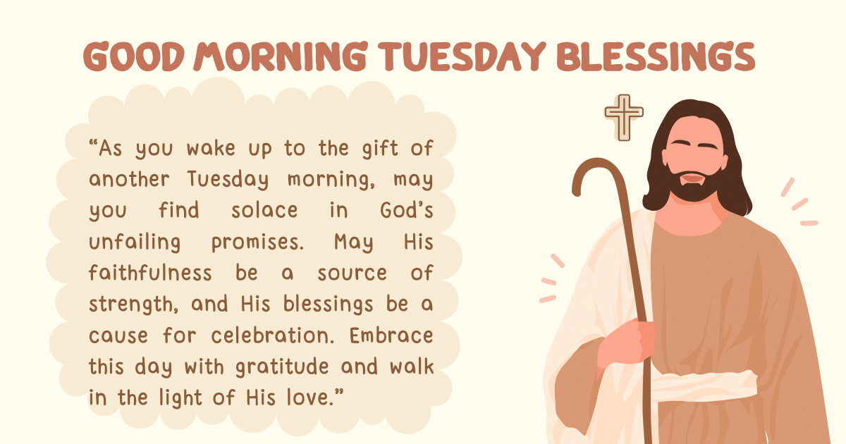Tuesday prayers and blessings 6