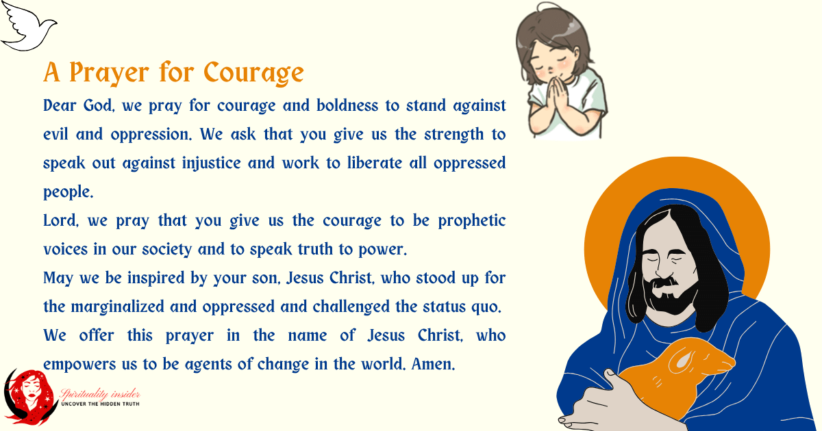 A Prayer for Courage