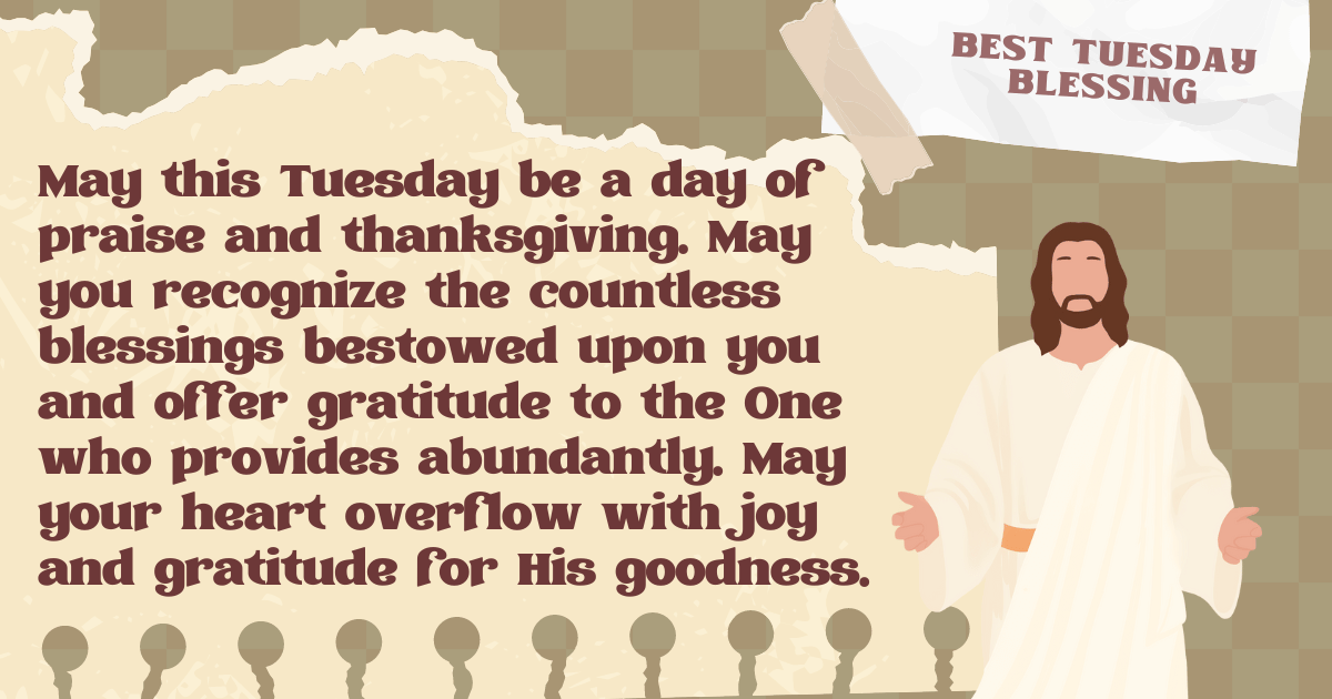 Morning Tuesday prayer 8