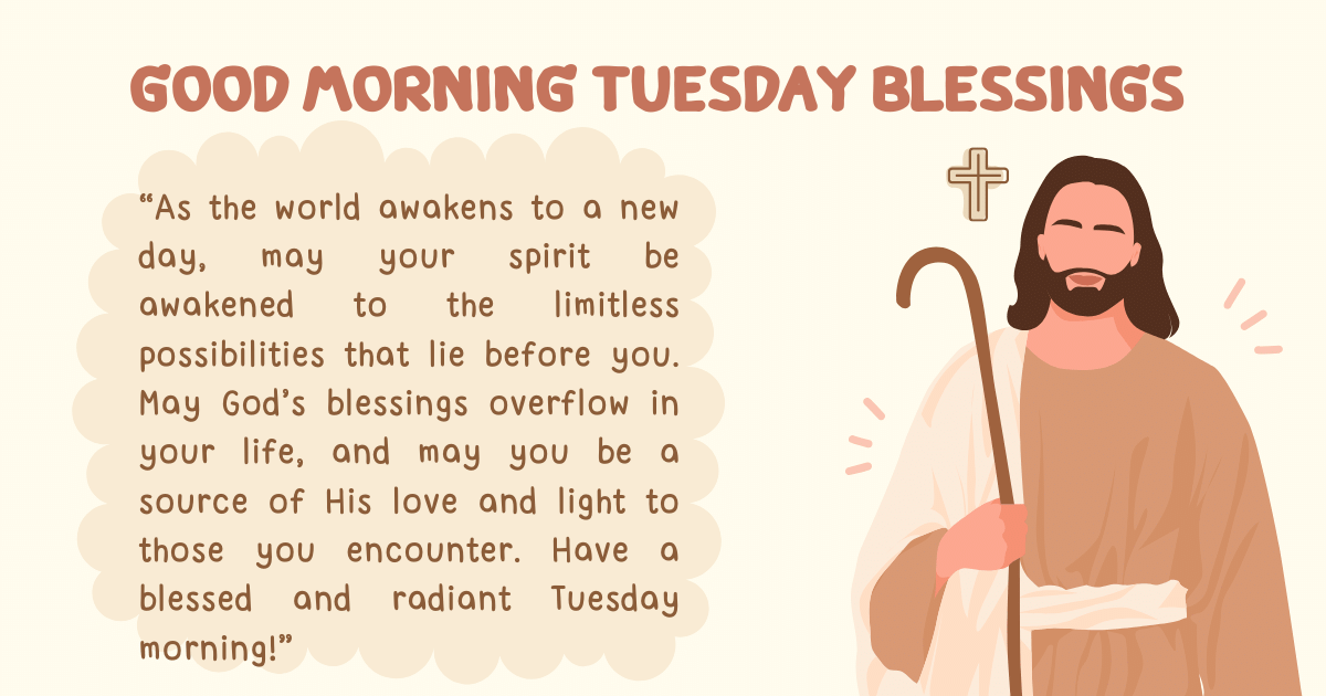 Tuesday prayers and blessings 9