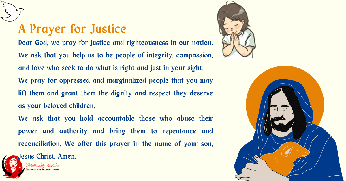 A Prayer for Justice