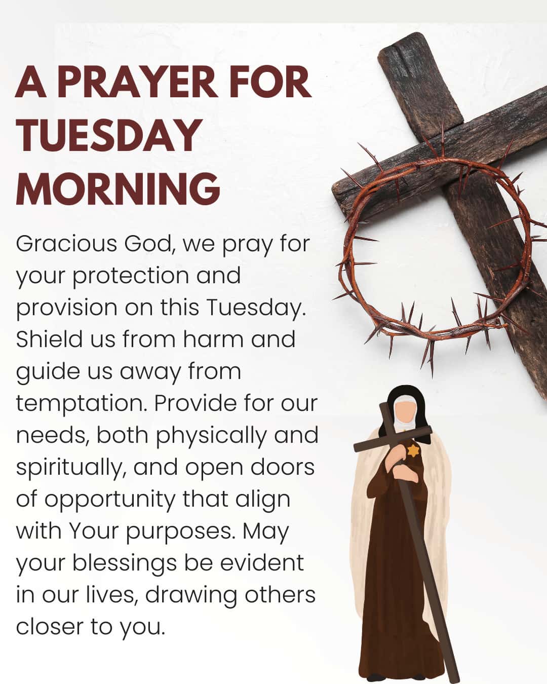 A prayer for Tuesday Morning