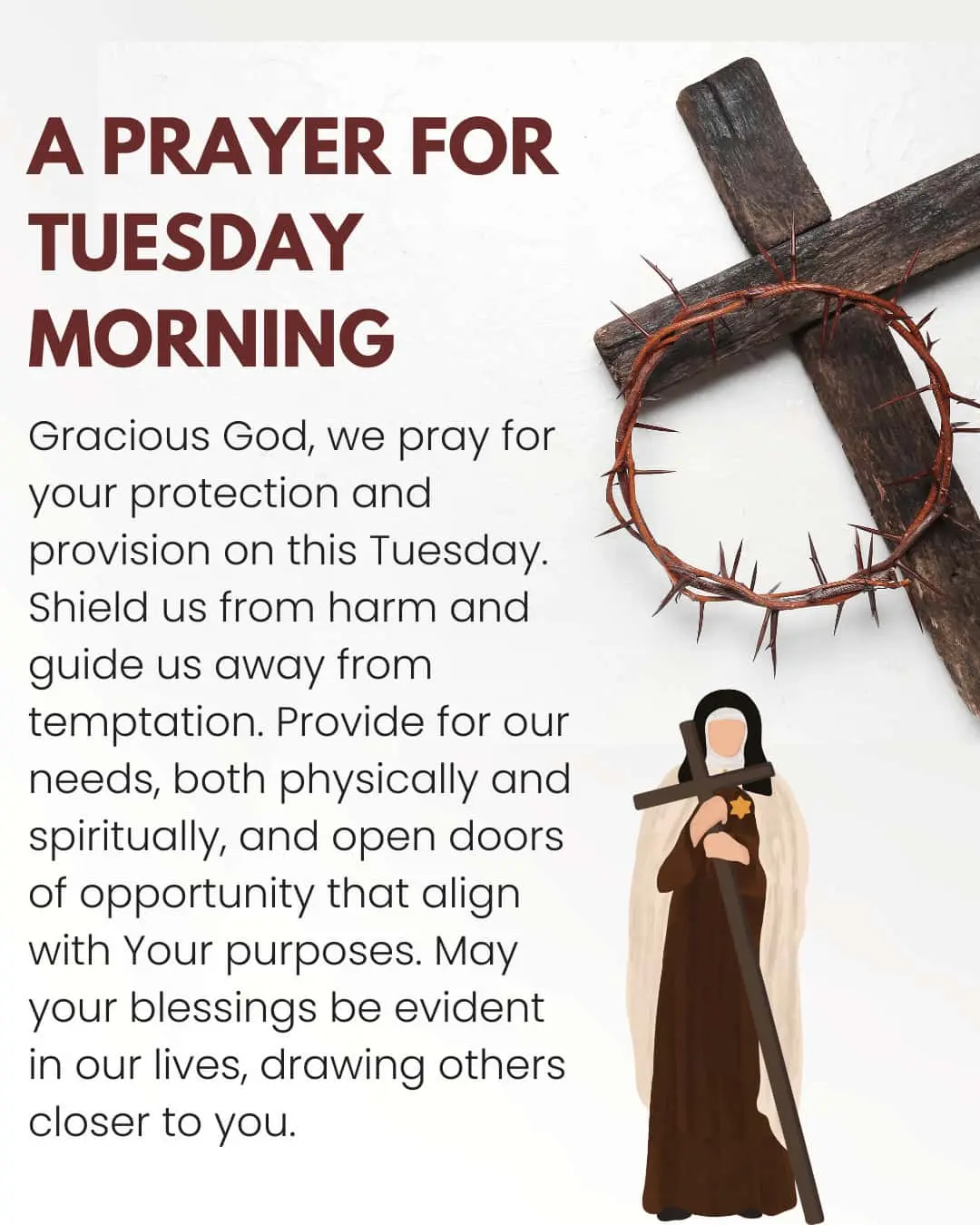 A prayer for Tuesday Morning