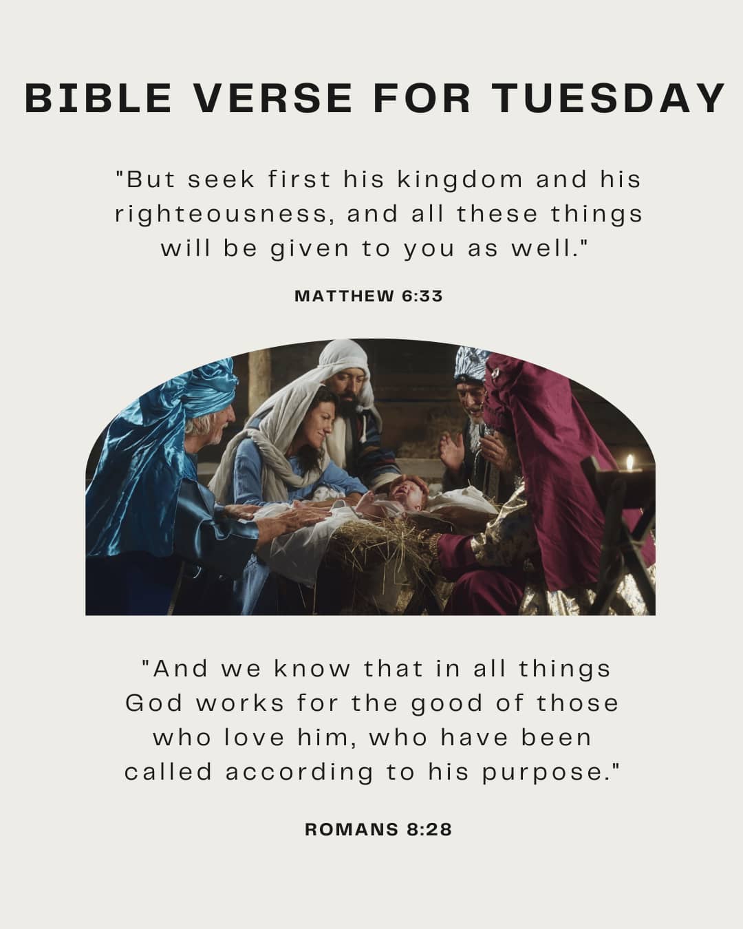 Bible Verse for Tuesday