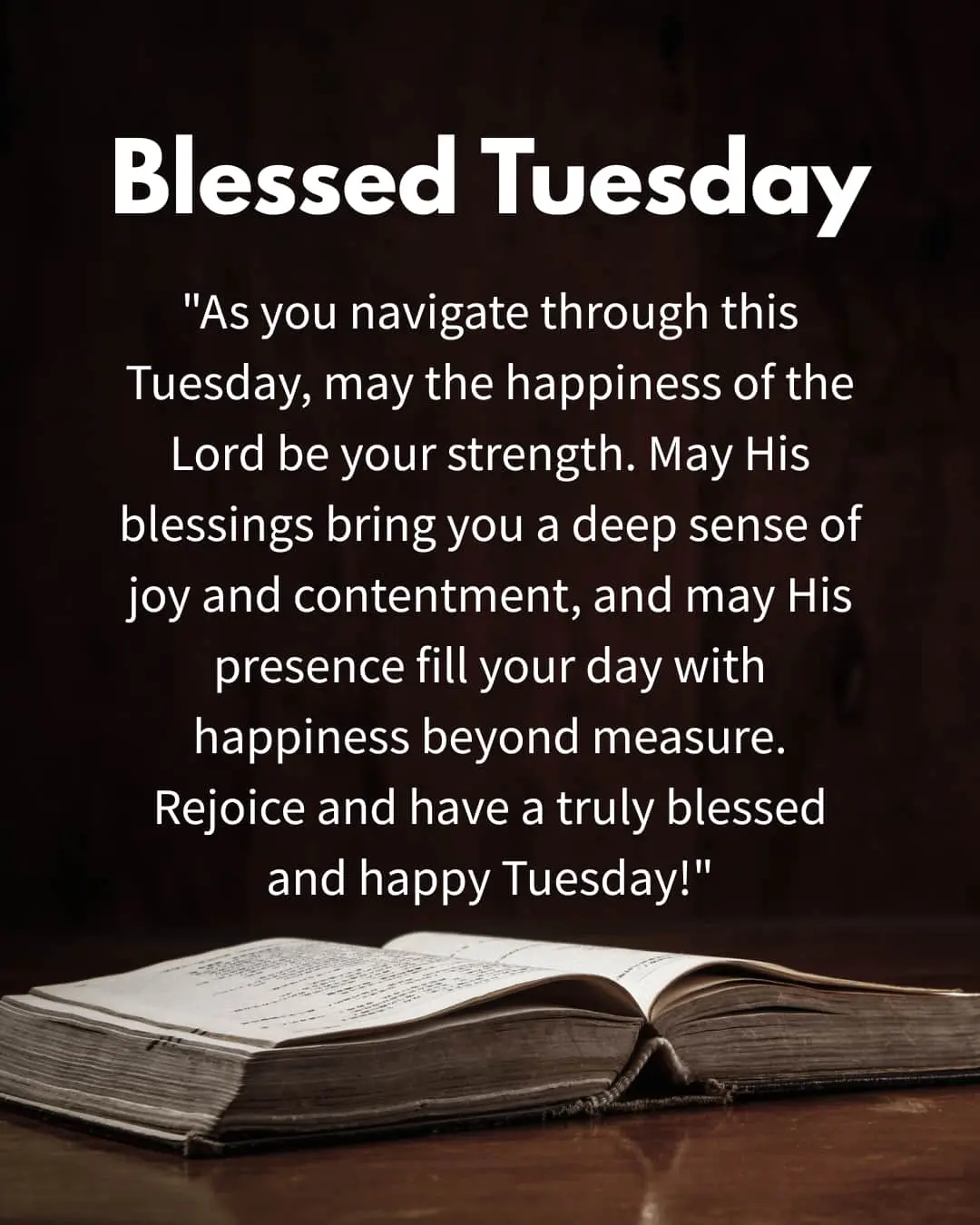 Blessed Tuesday