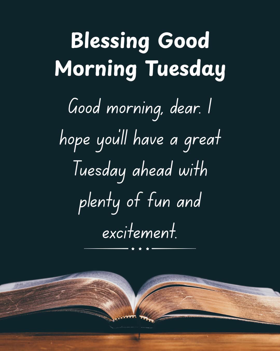 Blessing Good Morning Tuesday