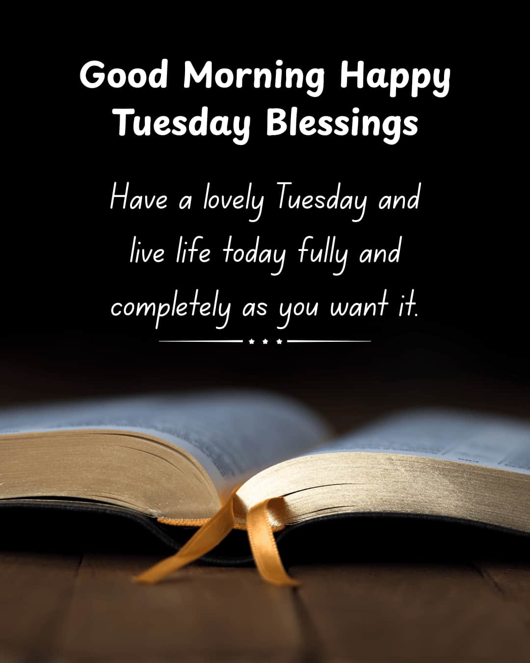 Good Morning Happy Tuesday Blessings
