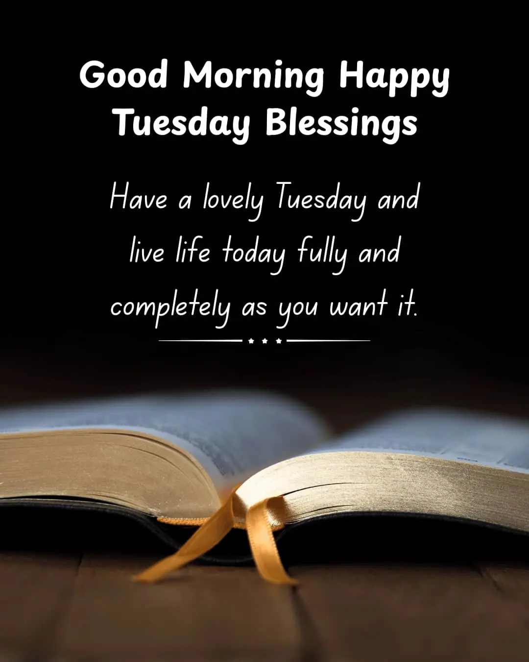 Good Morning Happy Tuesday Blessings