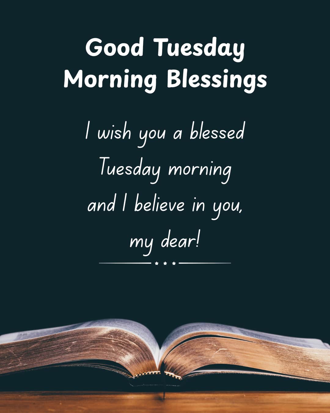 Good Tuesday Morning Blessings