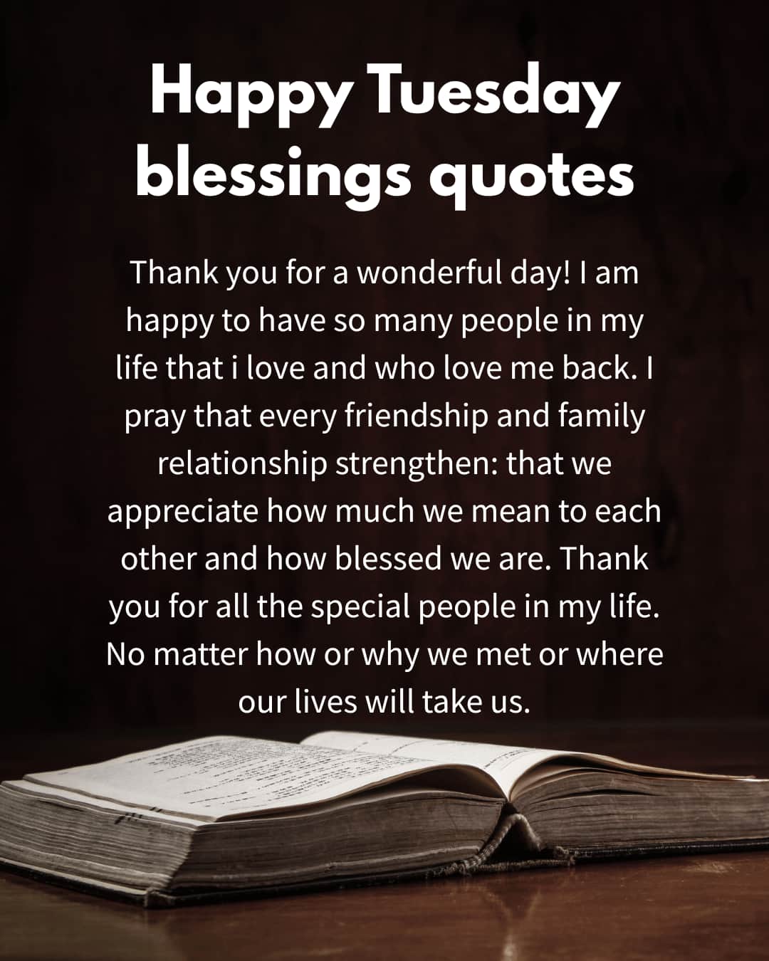 Happy Tuesday Blessings Quotes