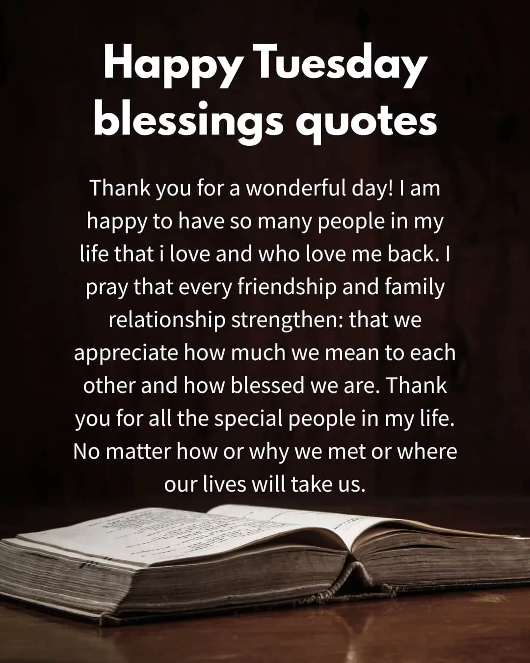 Happy Tuesday Blessings Quotes