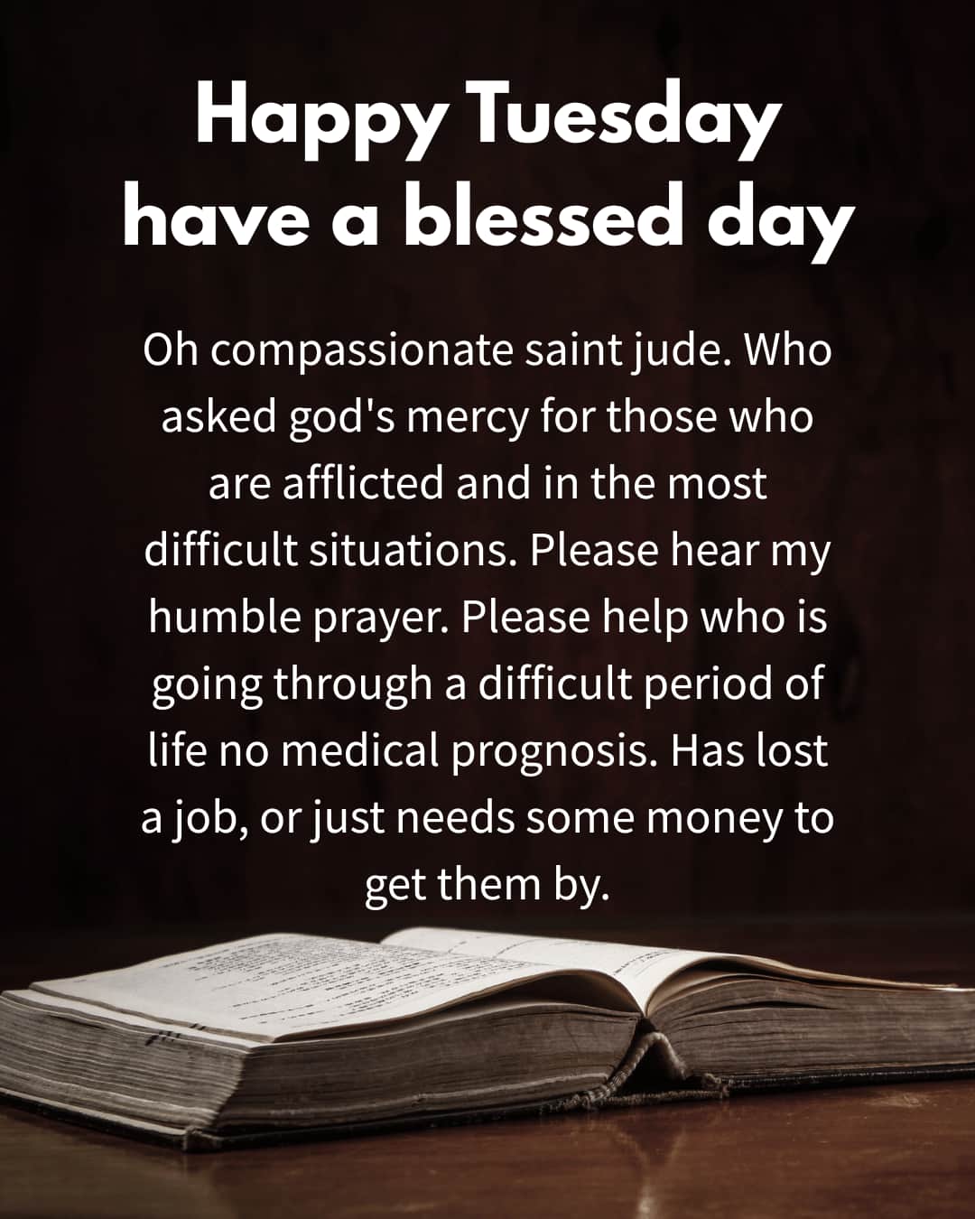 Happy Tuesday have a blessed day