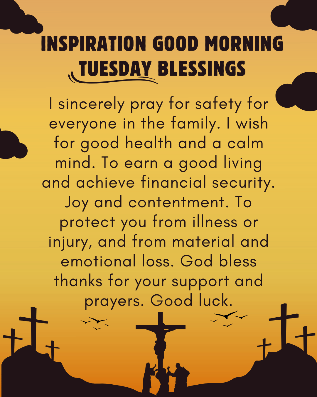 Inspiration Good Morning Tuesday Blessings