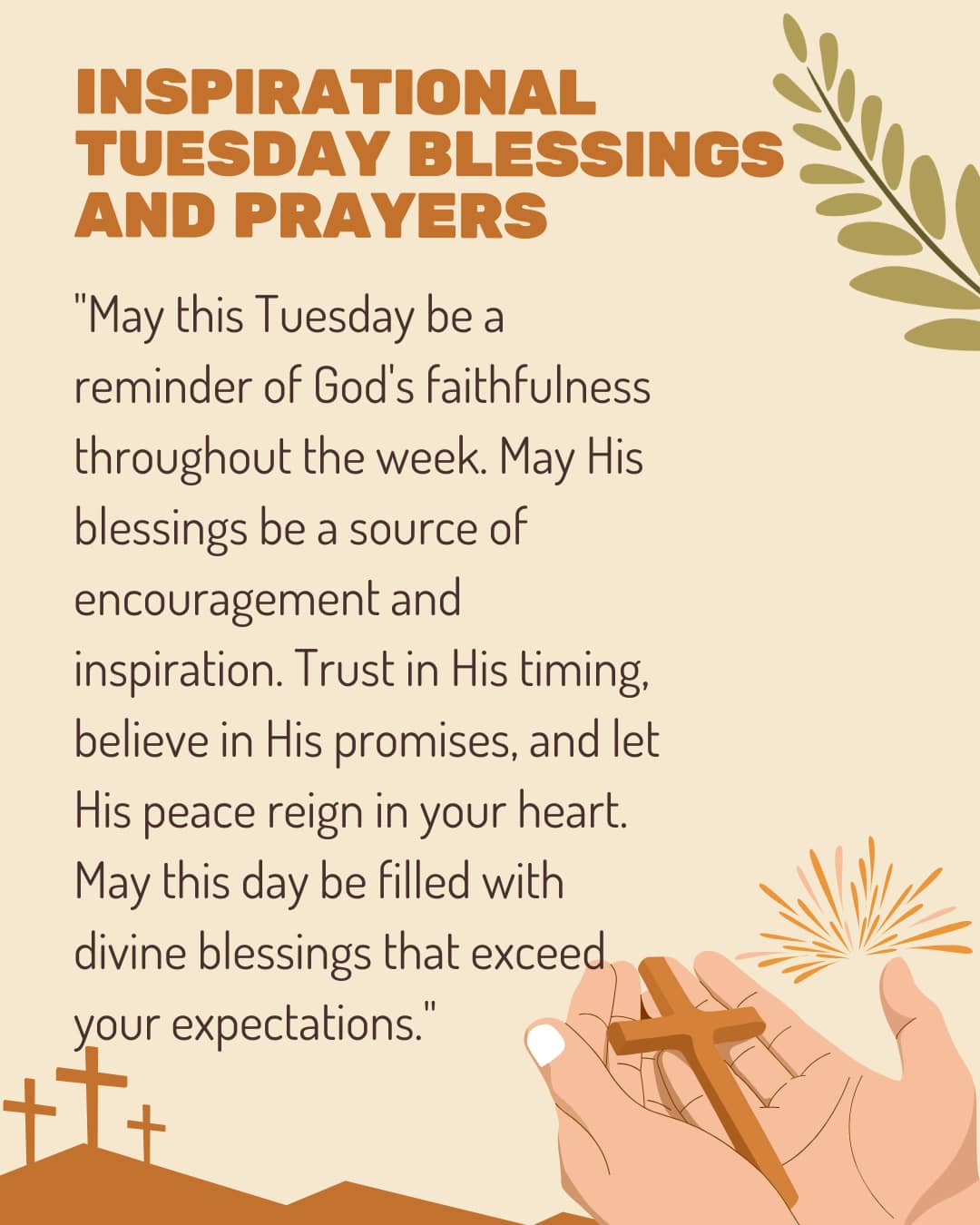 Inspirational Tuesday Blessings and Prayers