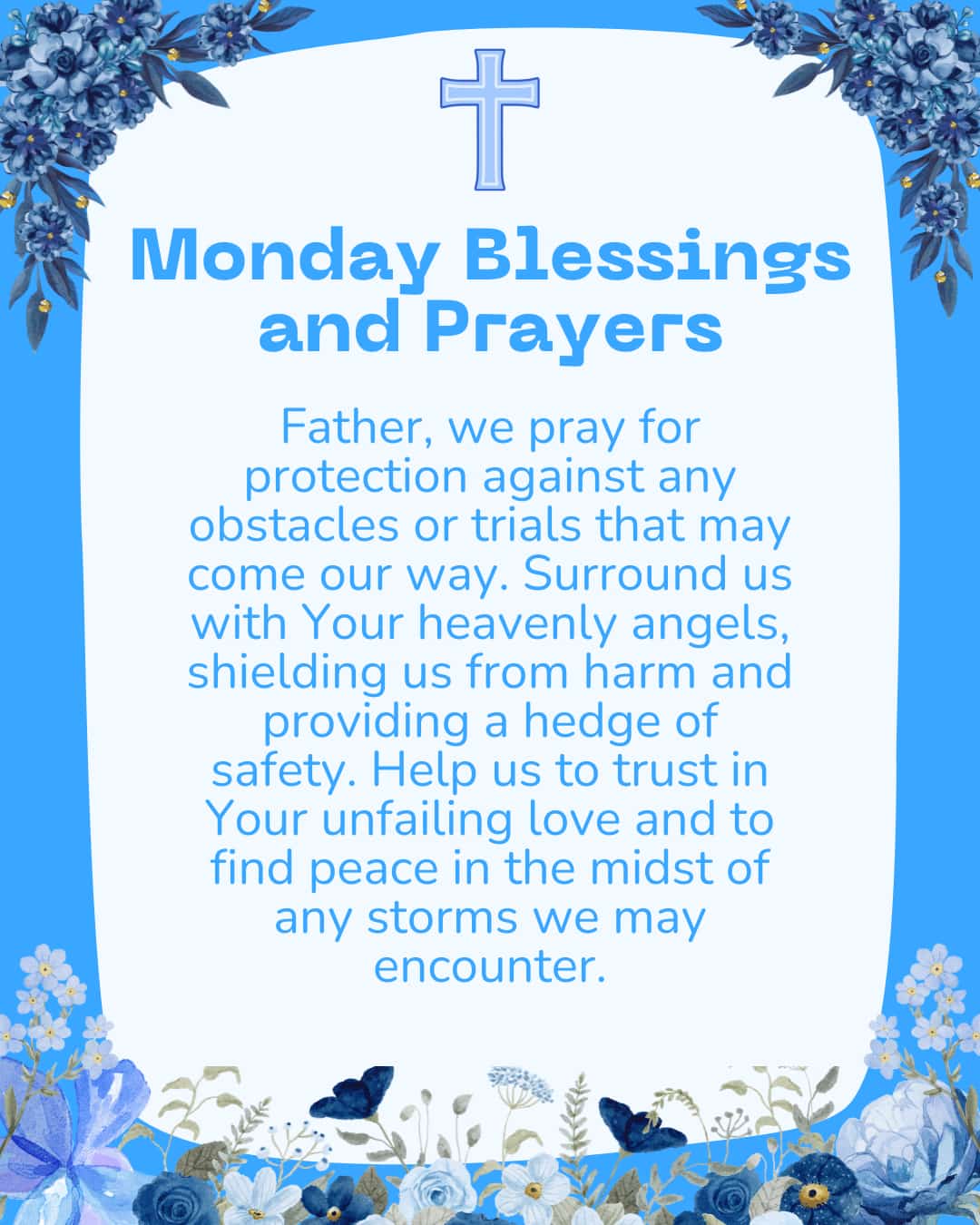 Monday blessings and prayers images free