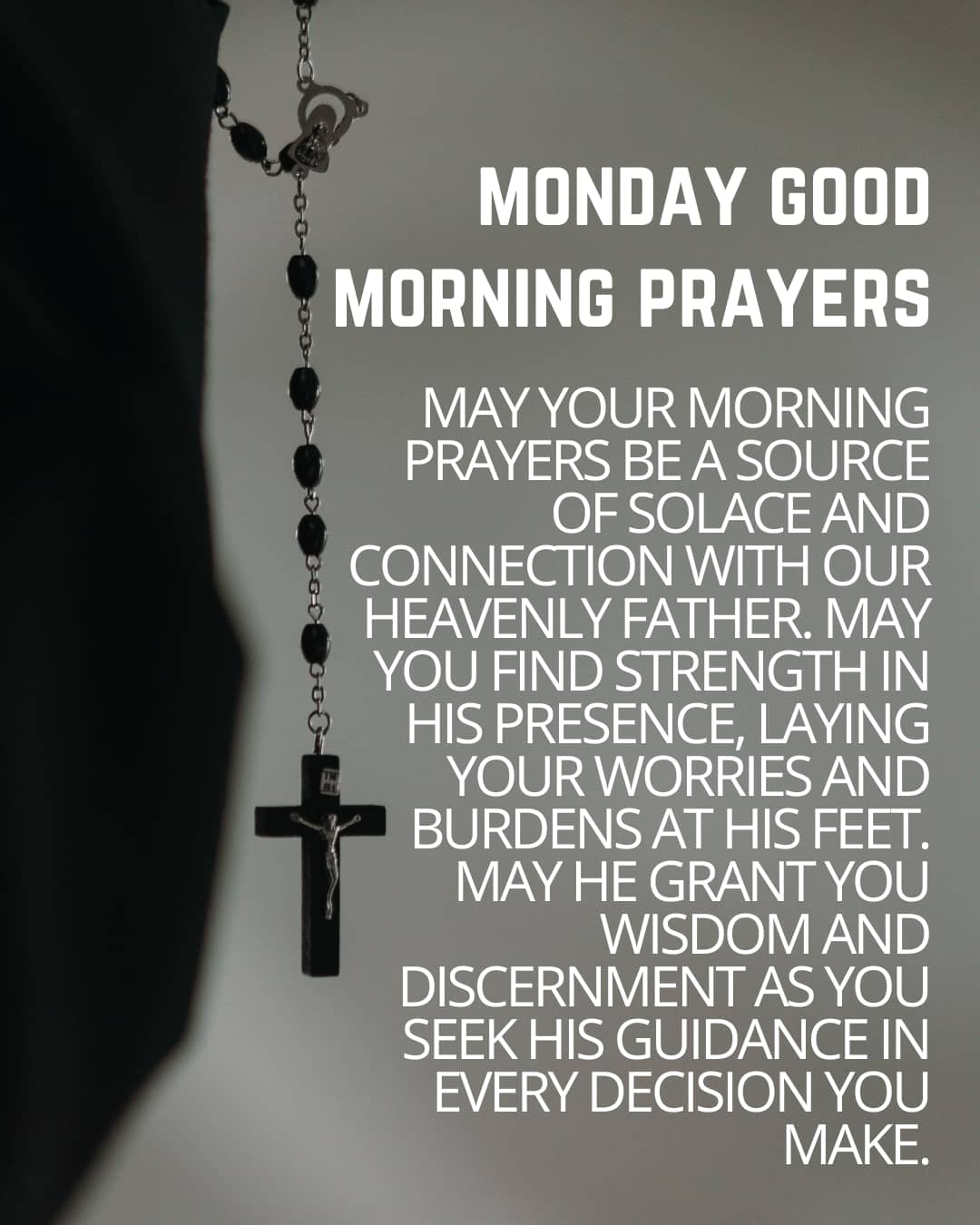 Monday good morning prayers