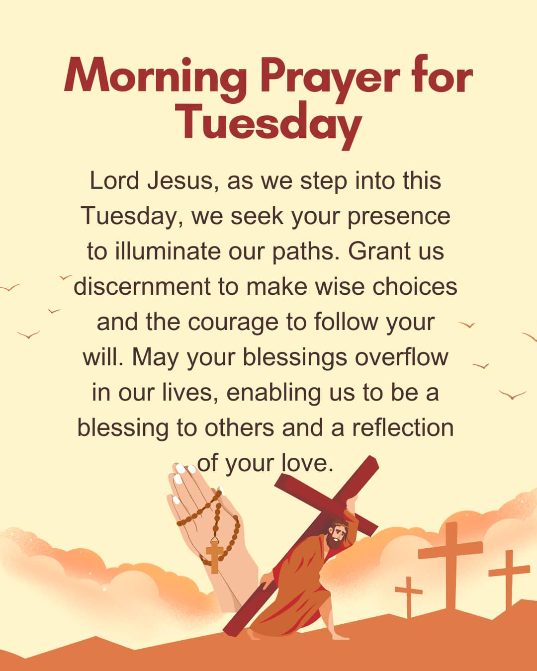 Morning Prayer for Tuesday