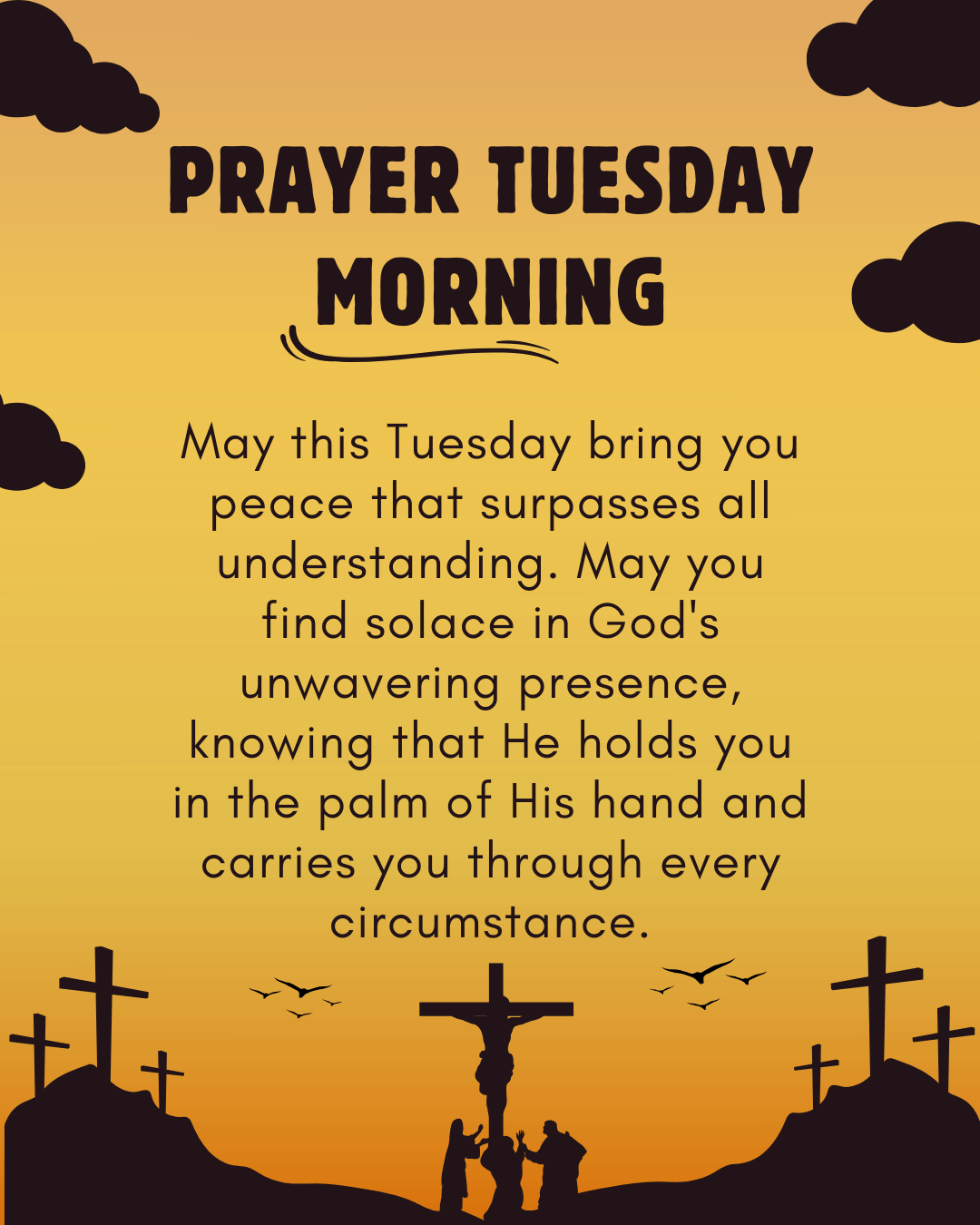 Prayer Tuesday Morning