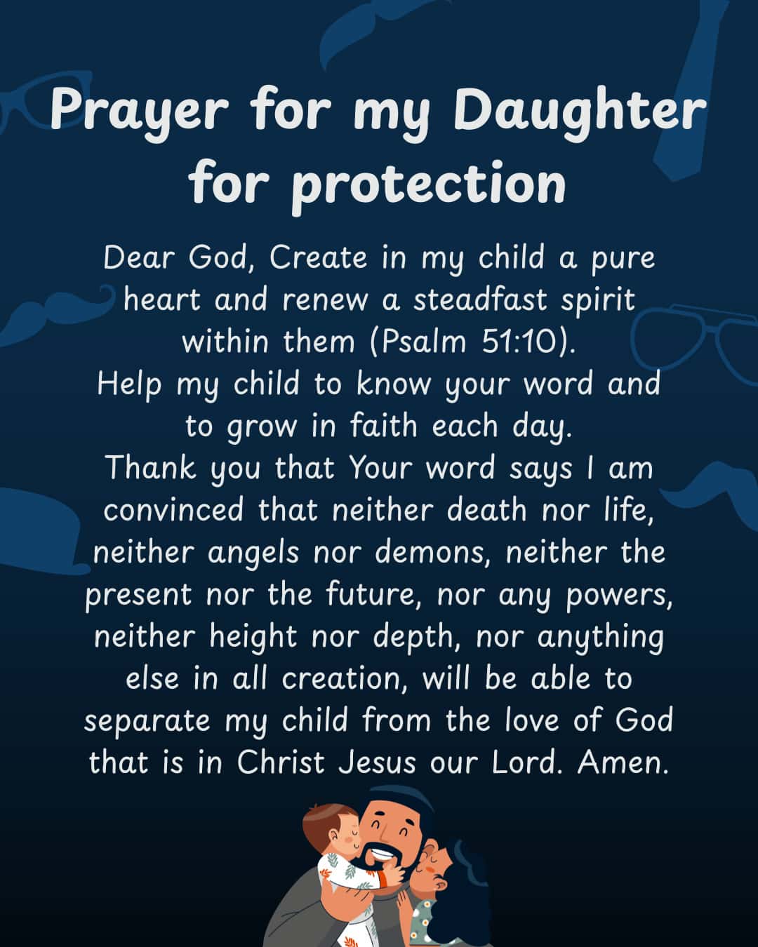 Prayer for my daughter for protection