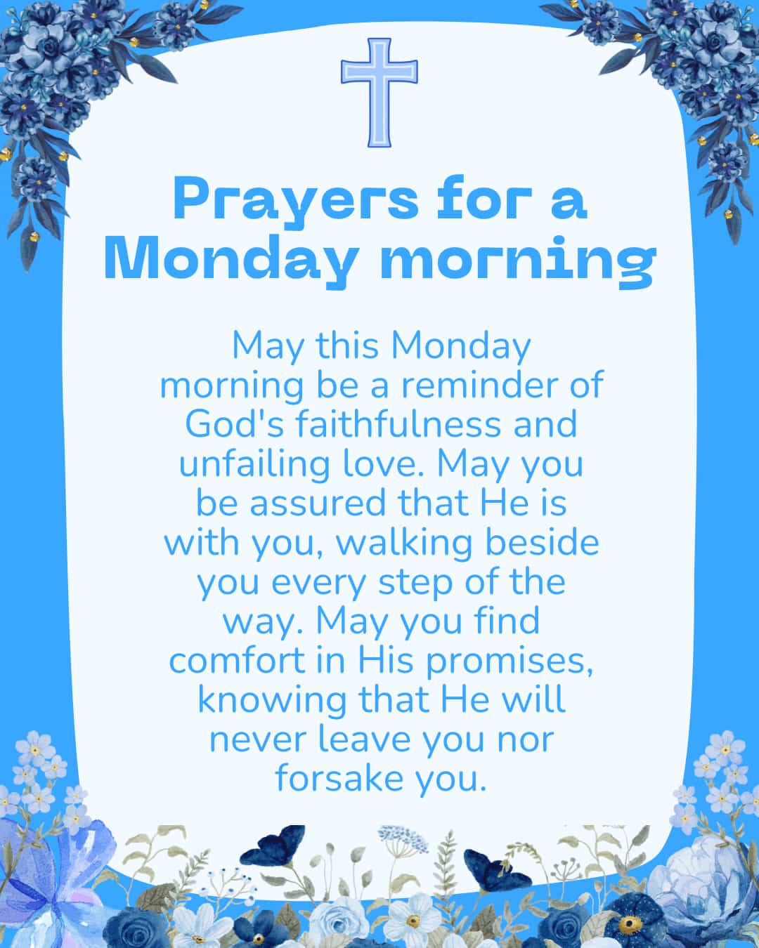 Prayers for a Monday morning
