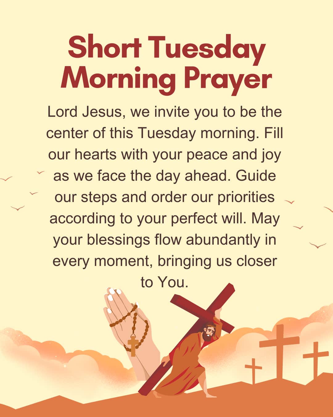 Short Tuesday Morning Prayer