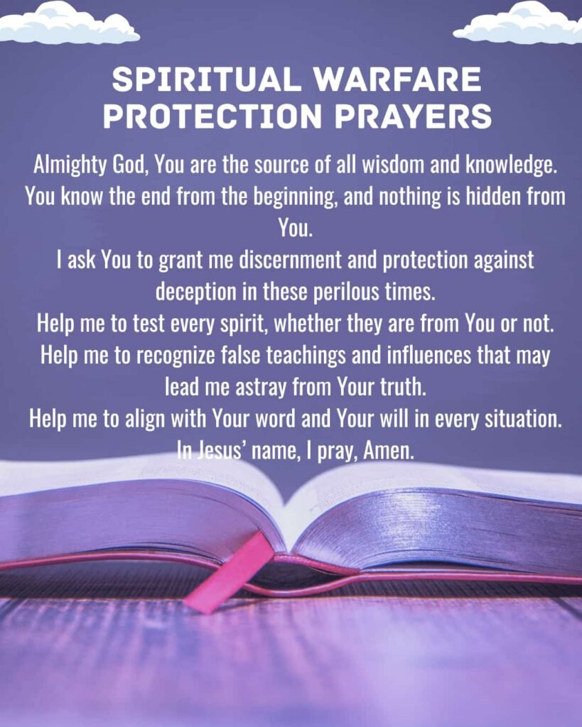 10 Spiritual Warfare Prayers for Protection for Christians