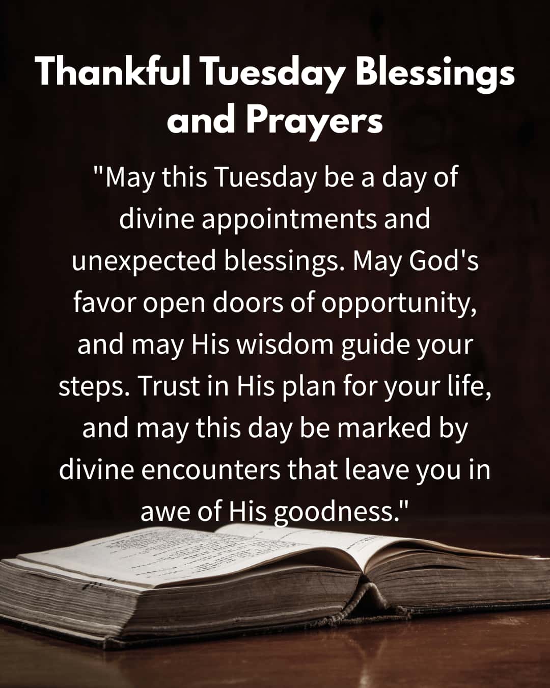 Thankful Tuesday Blessings and Prayers