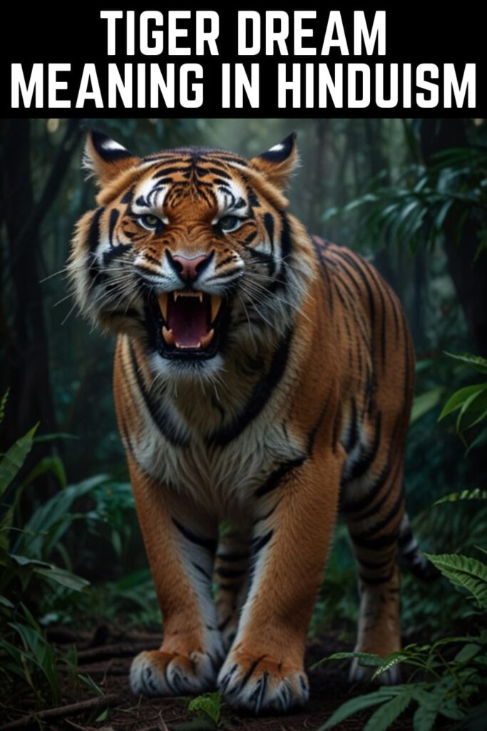 Tiger dream meaning in Hinduism