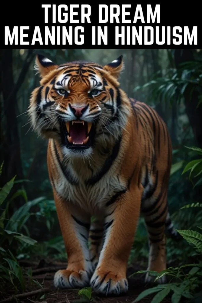 Tiger dream meaning in Hinduism