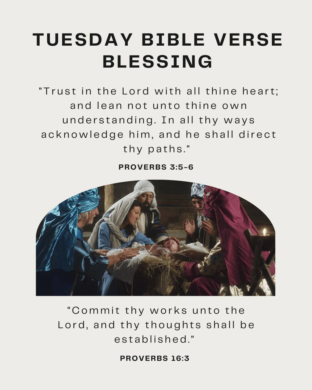Tuesday Bible Verse Blessings