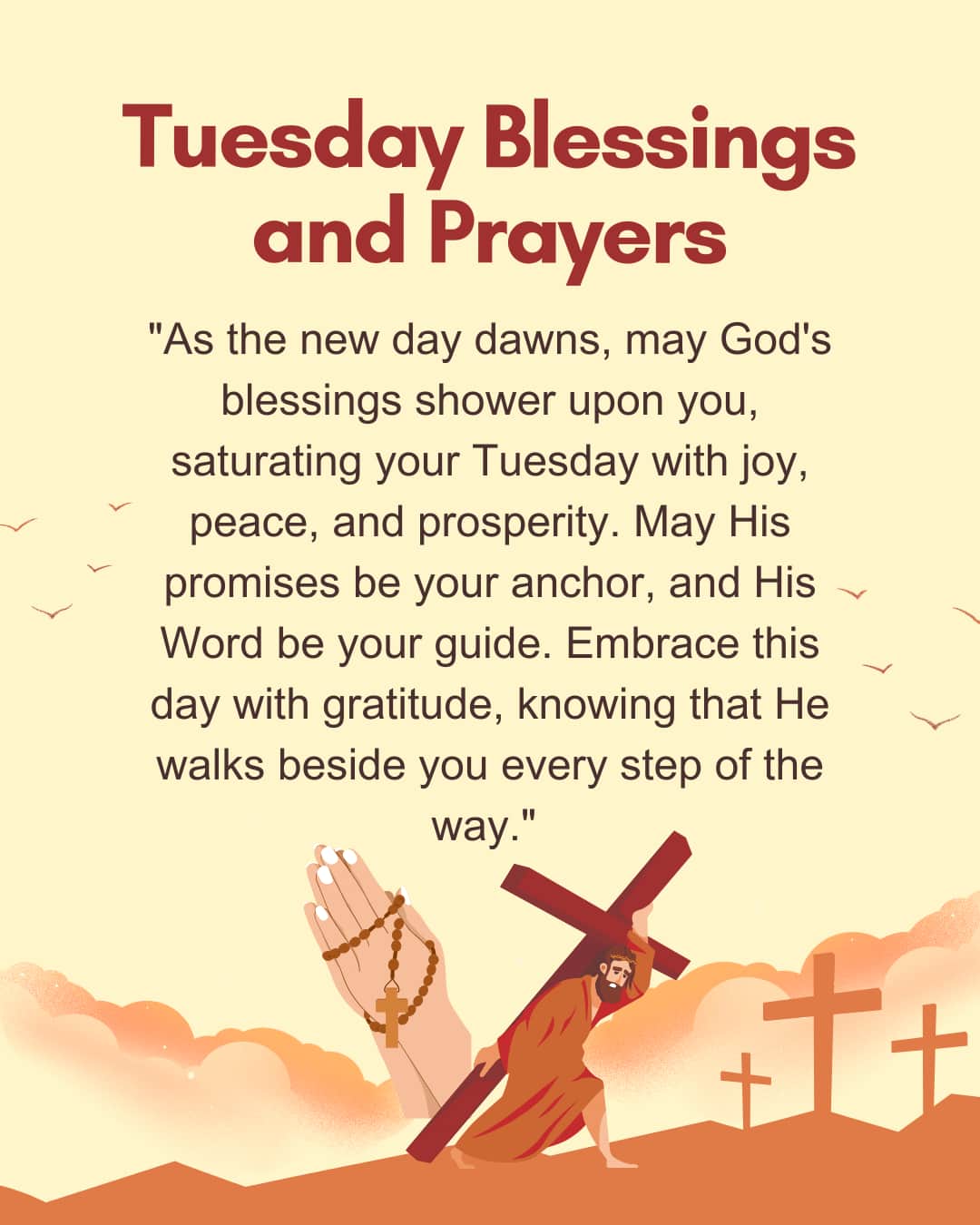Tuesday Blessings and prayers Images